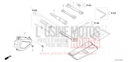 OUTIL CRF1100AR de 2024